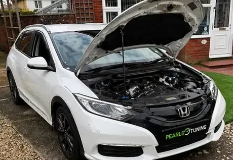 Honda Civic Tourer tuned by Pearls Tuning in Kent