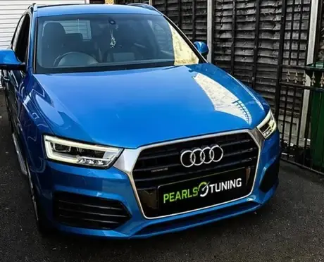 Audi Q3 tuned by Pearls Tuning in Kent