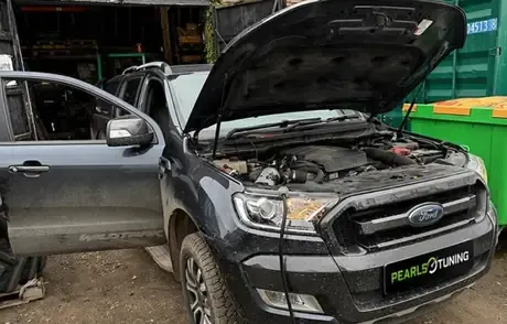 Ford Ranger Wildtrak tuned by Pearls Tuning in Kent