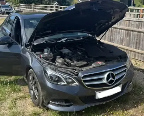 Mercedes E Class tuned by Pearls Tuning in Kent