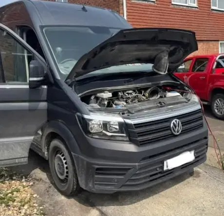 VW Crafter tuned by Pearls Tuning in Kent