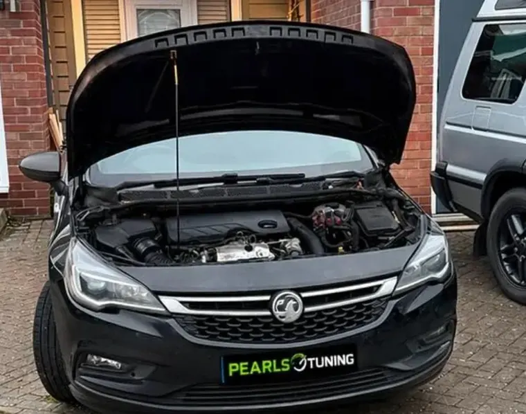 Vauxhall Astra tuned by Pearls Tuning in Kent