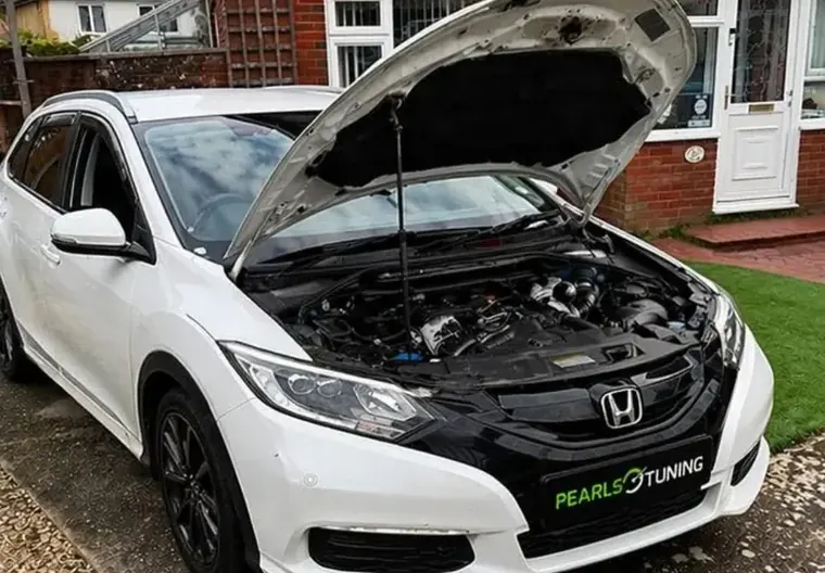 Honda Civic tuned by Pearls Tuning in Kent