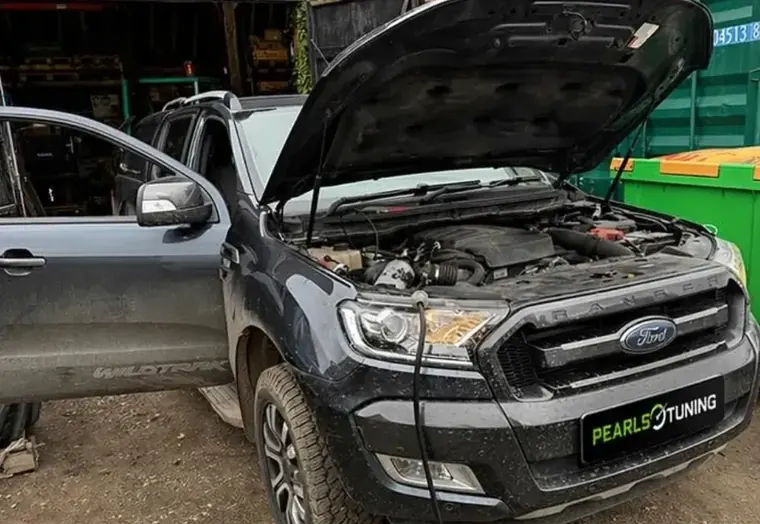 Ford Ranger Wildtrak tuned by Pearls Tuning in Kent